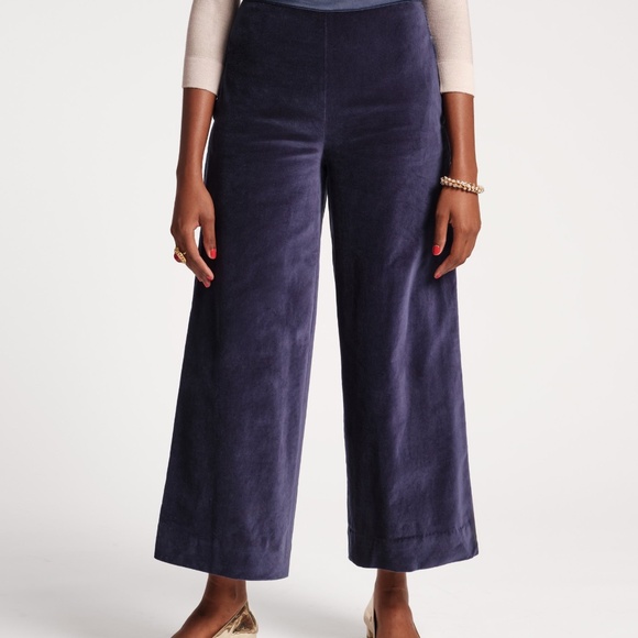 Tuxedo Pant Velvet Navy - Picture 1 of 4